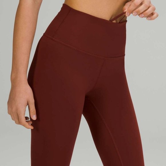 Lululemon Wunder Train HR Tight 25" - Size 20 ~ Date Brown - NWT - Picture 4 of 5